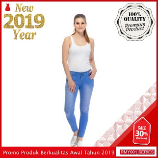 RMY037J25 Jeje Jeans Celana Jeans Keren Reguler Ice BMGShop