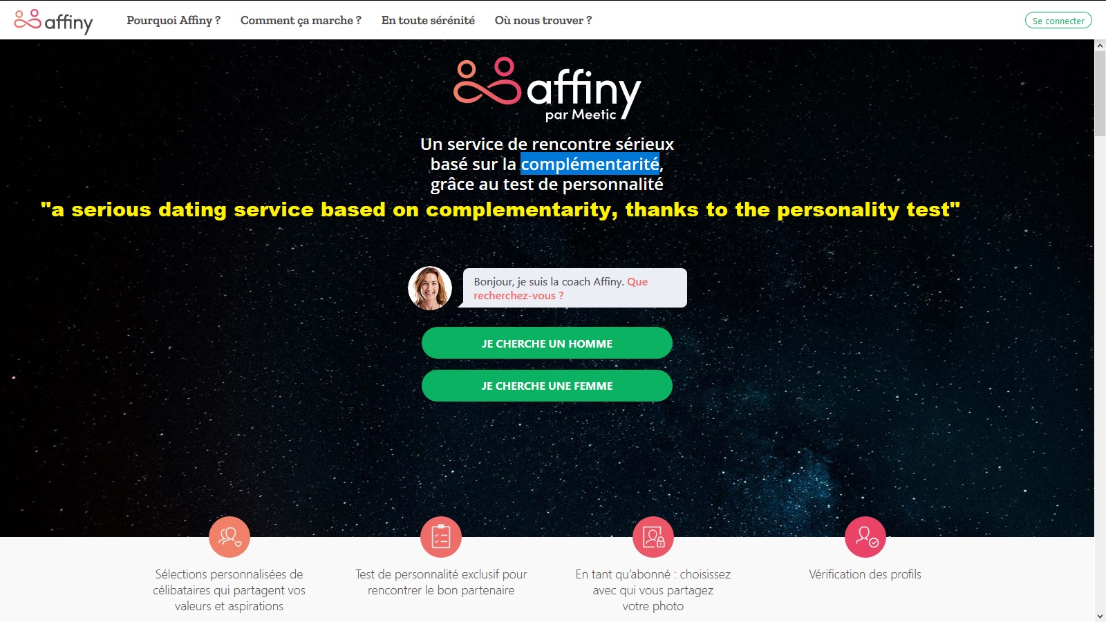 Affinitet online dating