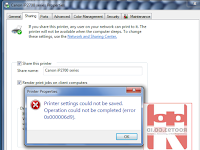 Virus Pengganggu File / Printer Sharing di Jaringan Komputer