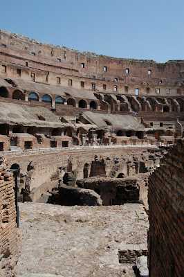 Inside the Colosseum