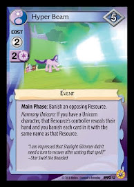 My Little Pony Hyper Beam Friends Forever CCG Card