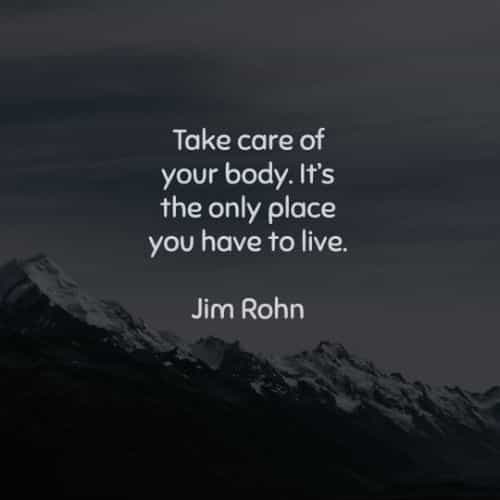 Fitness quotes that'll inspire taking care of yourself