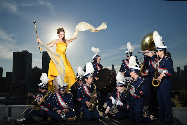 Outdoor shot taken using Nikon D5 featuring Wind Orchestra and fashion