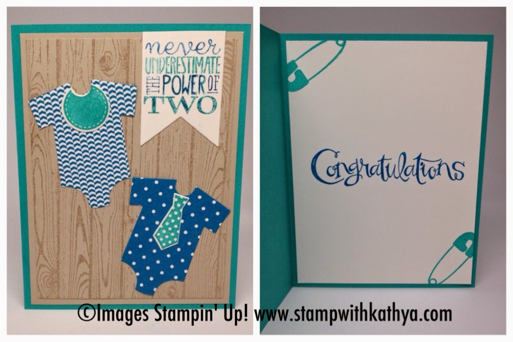 Stamp with Kathya: Sunday Stamps...Twins!