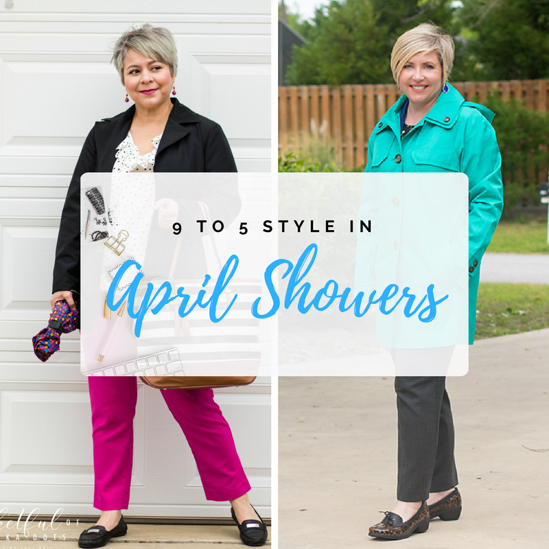 9 to 5 style how to dress professionally in the rain