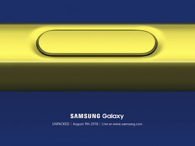Samsung spread the invitation for on August 9th Samsung spread the invitation for on August 9th