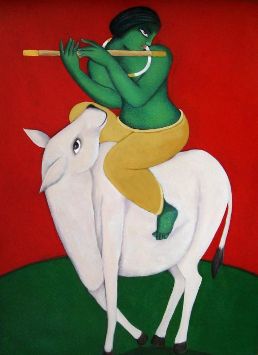 Indian Figurative Painter | Sekhar Roy