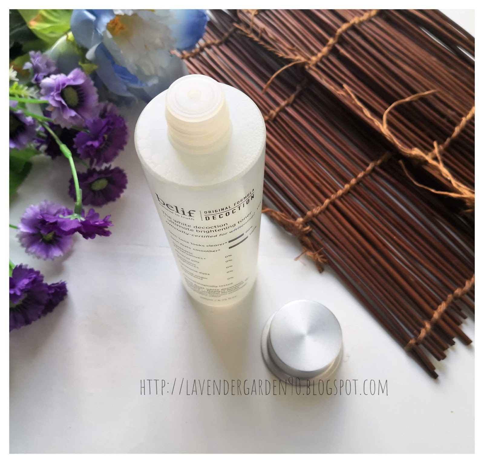 Carolyn S Lavender Garden Review Belif The White Decoction