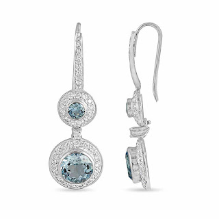 Velvetcase.com - Aquamarine Diamond Earring- Rs 77,649 Velvetcase.com - Aquamarine Diamond Earring- Rs 77,649