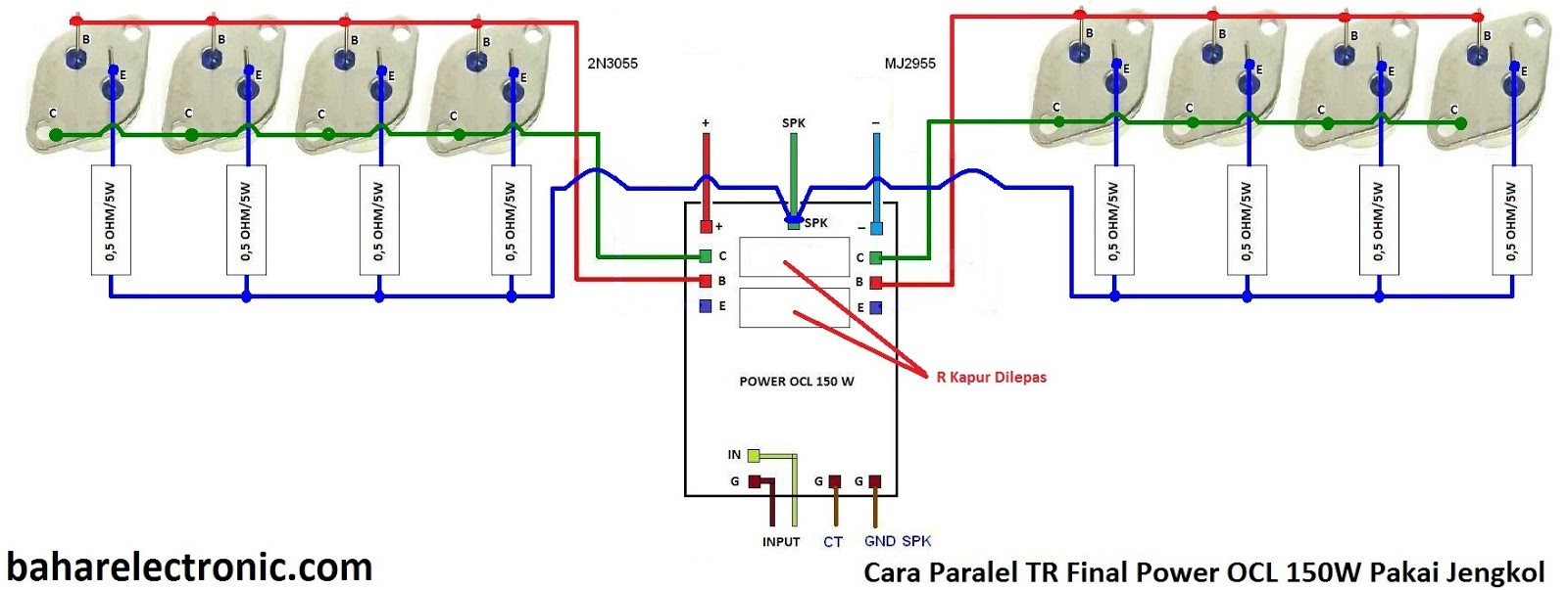 Cara Paralel TR Final Power OCL 150W