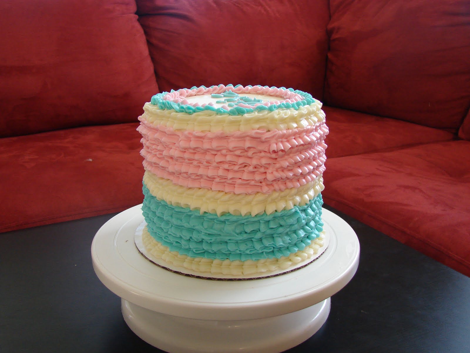 Cheat Day: Gender Reveal Cake1600 x 1200