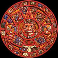 calendario maya rojo