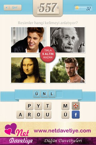 Resimli Kelime Bulmaca Cevapları: 4 Harfli Cevaplar