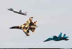 Sukhoi su-35.BM + Su-50+Su-34