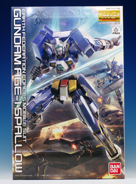 GUNDAM GUY: MG 1/100 AGE-1S Gundam AGE-1 Spallow - Review by Schizophonic9