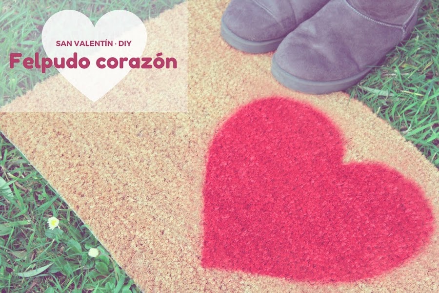 Felpudo corazón Punto de Lu