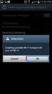 Share WiFi on Android WiFi Hotspot