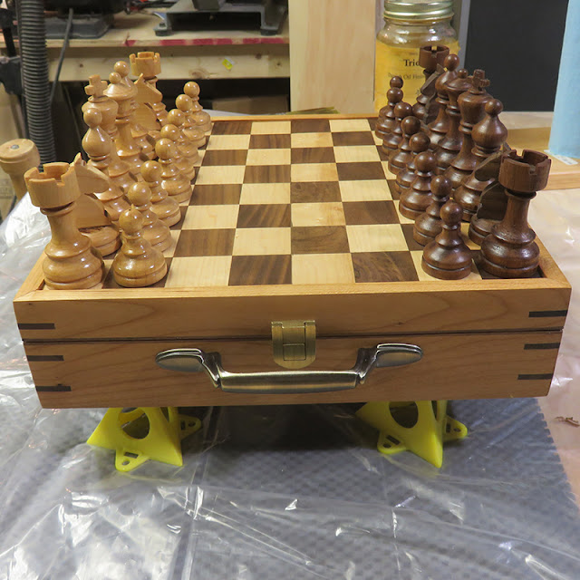 Chess Set by Chez Craft Chess Set by Chez Craft
