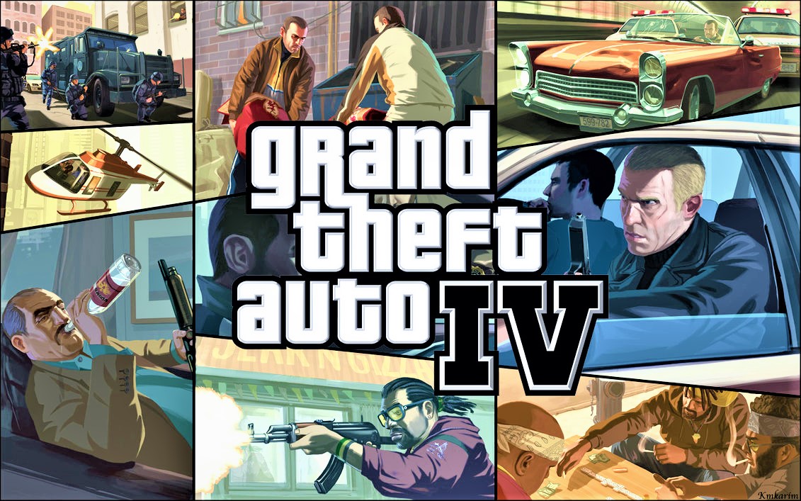 Grand Theft Auto IV GTA 4 - PC Full Version Game Free
