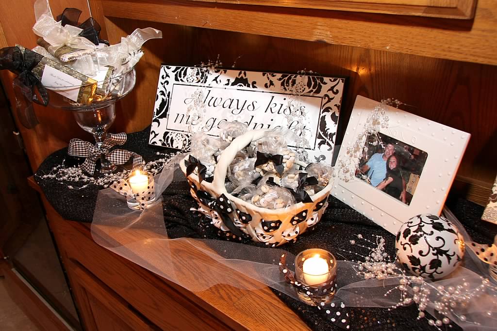 Yayashouseaz A Black and white engagement party