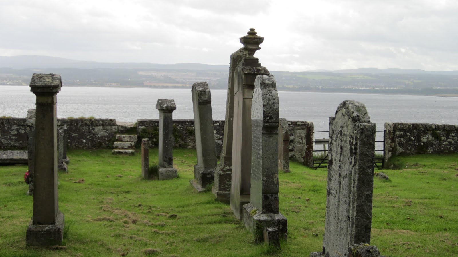 French 75 adventures in life Kilmuir Burial grounds, Scotland