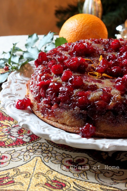 Cranberry Upside Down Cake: The Charm of Home