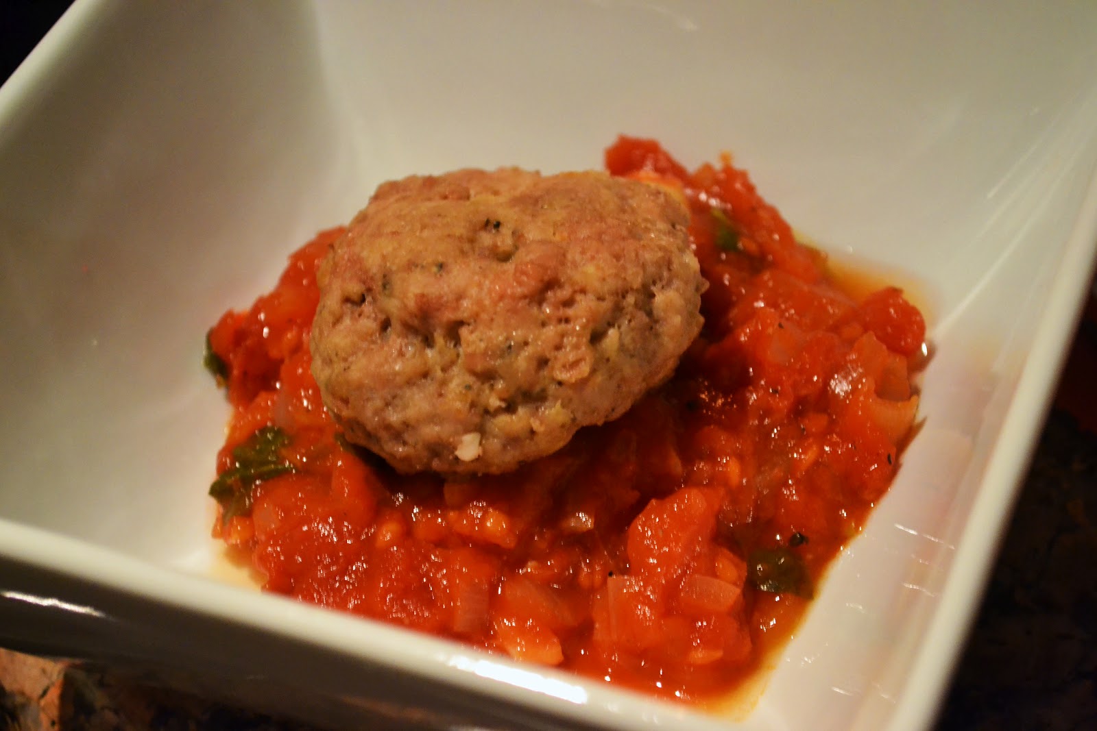 I Ate New York City Ricotta Stuffed Veal Meatballs