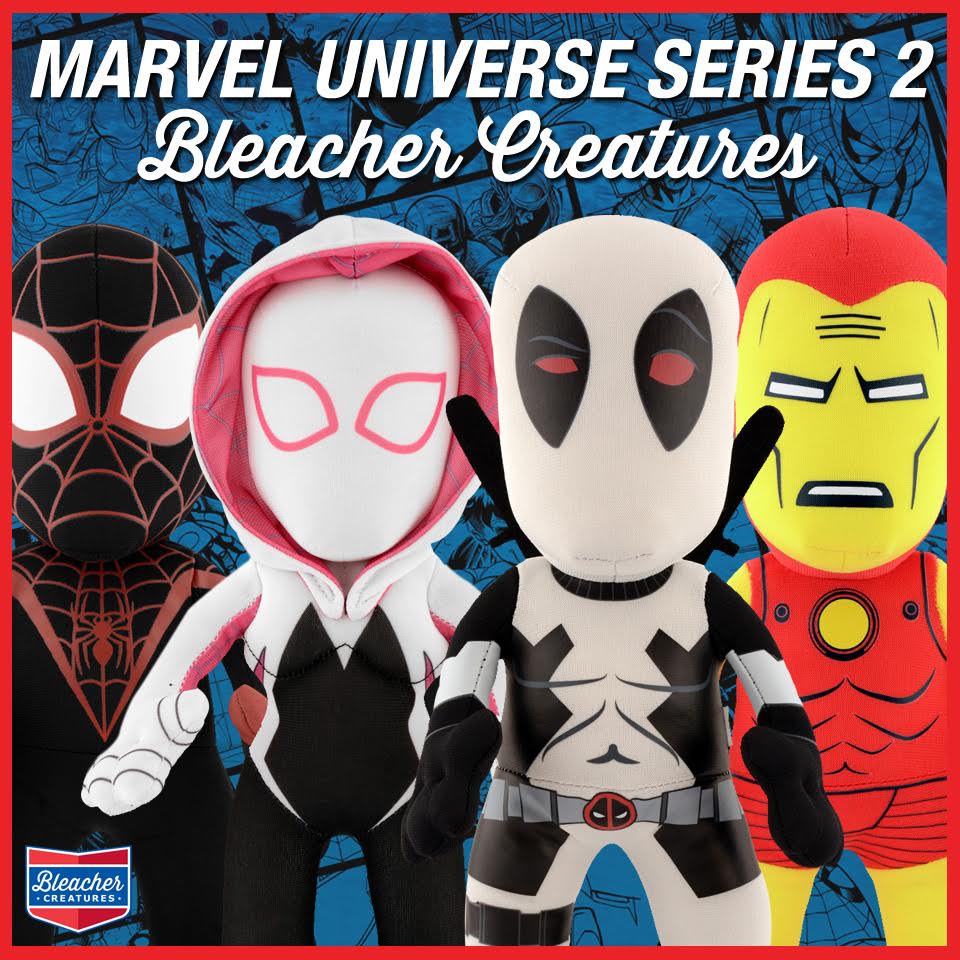 The Blot Says... Marvel Universe Series 2 Bleacher Creatures Plush Figures