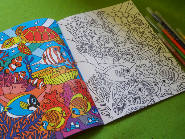 La maison du renard: Coloriage - Les animaux sauvages