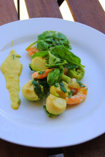 Starmoney&amp;#39;s Delight: Garnelen-Avocado-Salat