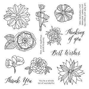 Stamp of the Month - Thoughtful Flowers