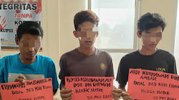 Curi Kotak Amal, Tiga Remaja Asal Natar Di Bekuk Polisi
