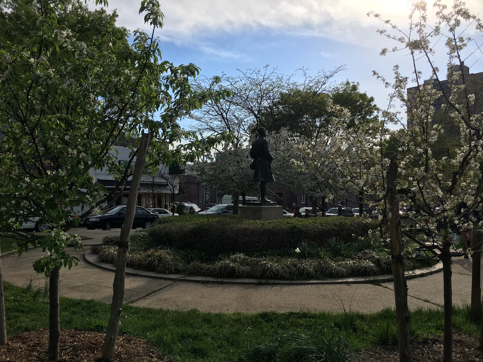 Edge of the City MacDonald Park in Springtime