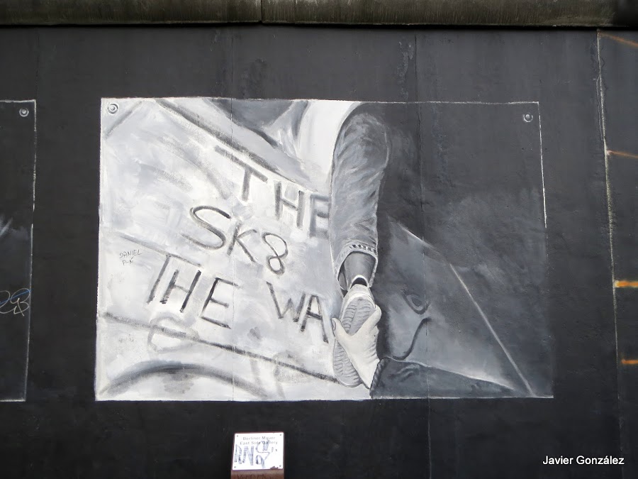 Muro de Berlín. Berlin wall. East Side Gallery