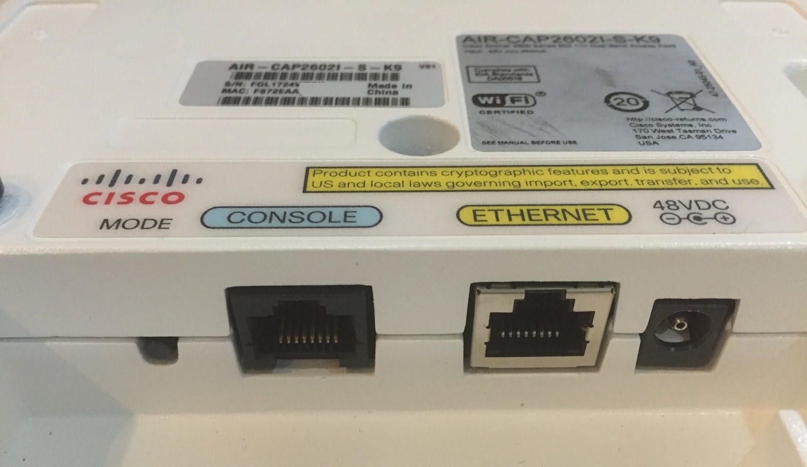 My CCNA Wireless Journal Converting Cisco Lightweight to Autonomous AP