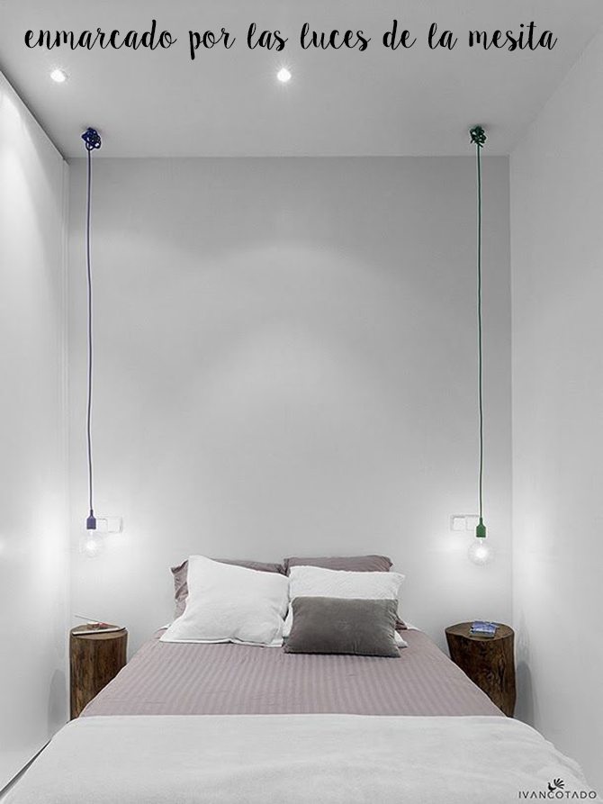Ideas camas sin cabecero - Bed without headboard