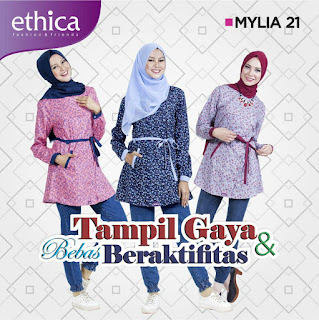KOLEKSI BLOUSE ETHICA TERBARU MYLIA 21