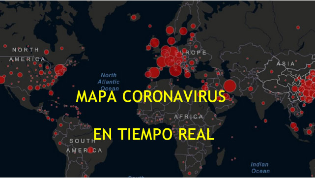 Mapa Del Coronavirus En El Mundo, En Tiempo Real