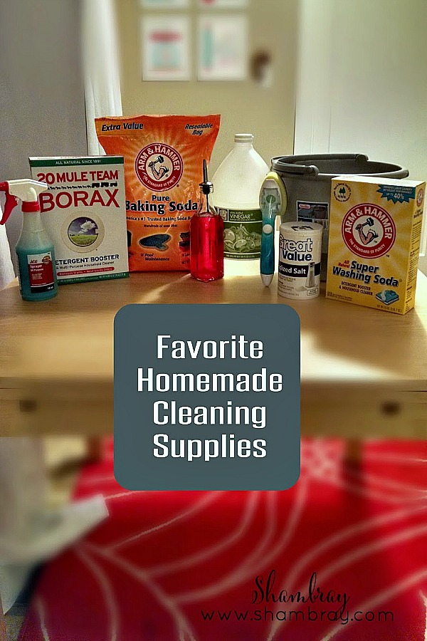 Shambray Homemade cleaning supply recipes