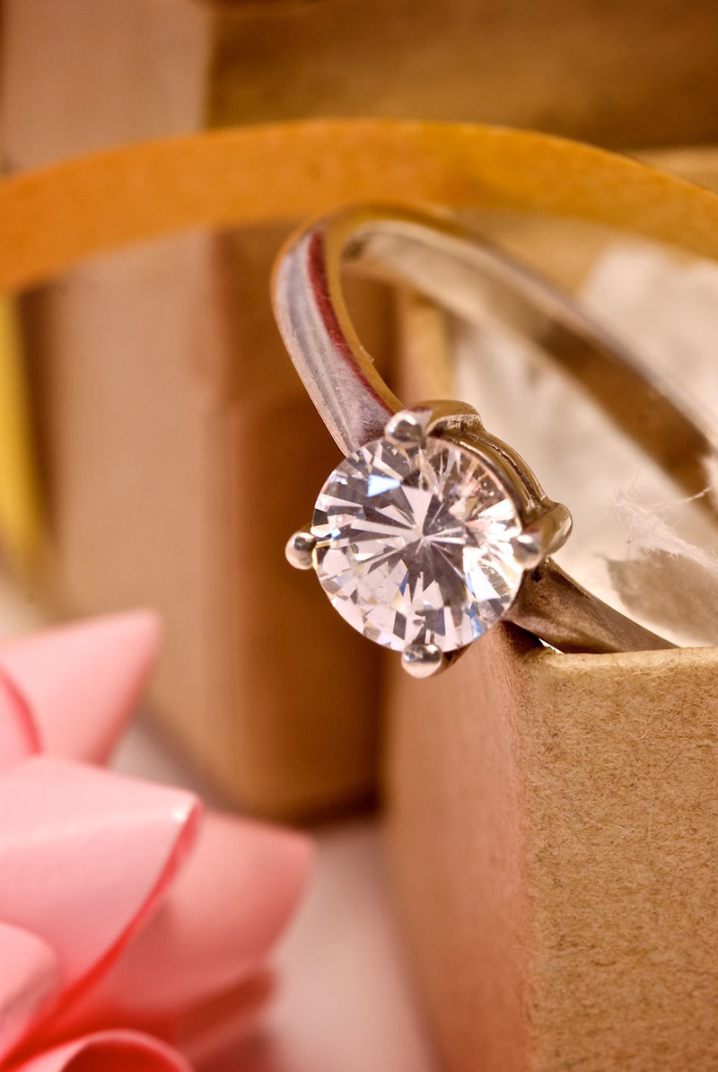 Inside an unassuming box. Valentine's Day Proposal Ideas That Are Anything But Cliché