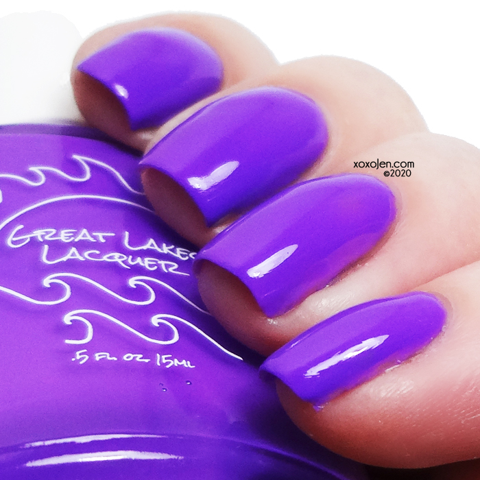 xoxoJen's swatch of Great Lakes Lacquer Laughter
