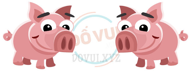 TÌM ĐIỂM KHÁC NHAU MỚI NHẤT GIỮA 2 CHÚ HEO tim diem khac nhau moi nhat giua 2 chu heo