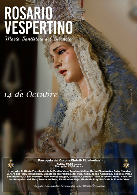 Resultado de imagen de titular Mariana de la Hermandad de la Misión en Jerez