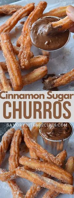 Churros Recipe(Easy Homemade Cinnamon Sugar Churros) 