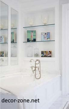 glass shelves installation