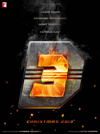 Exclusive First Look Poster & Logo of 'Dhoom 3'