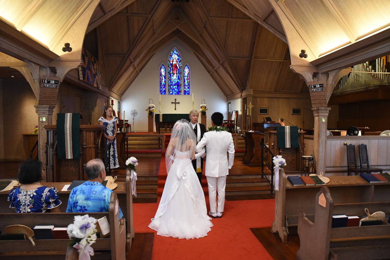 Hawaii Wedding Chapel Wedding at St. Clements
