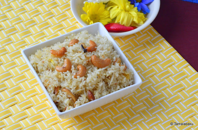 Narali Bhat - Sweet Coconut Rice