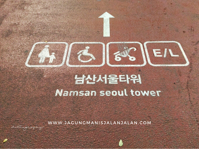 Jalan-Jalan ke Namsan Seoul Tower  (남산서울타워)