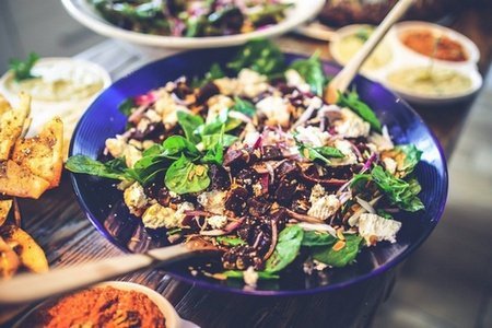 Makanan Sehat: Spinach and Beetroot Salad Makanan Sehat: Spinach and Beetroot Salad